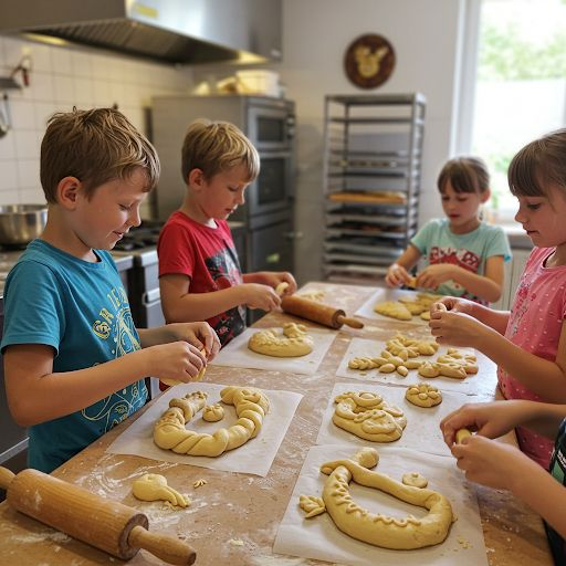 Backen in der Backstube